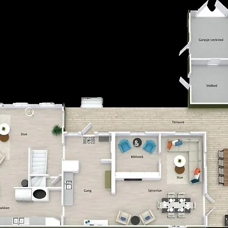 Villa Rjukan Prázdninový dům Rjukan